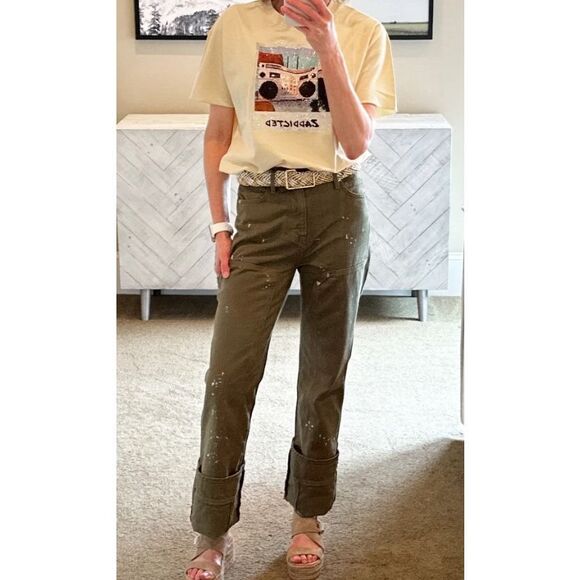 NWOT Veronica Beard Splattered Paint Dylan Jeans Sz 27, $368 B21 - Picture 3 of 10